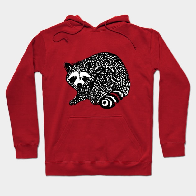 Raccoon the first Hoodie by divafern